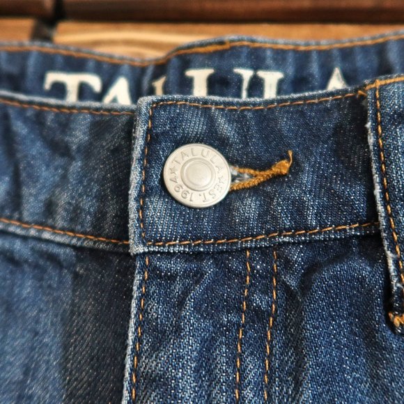 Talula Mid Rise Denim Shorts 27 - Picture 4 of 9